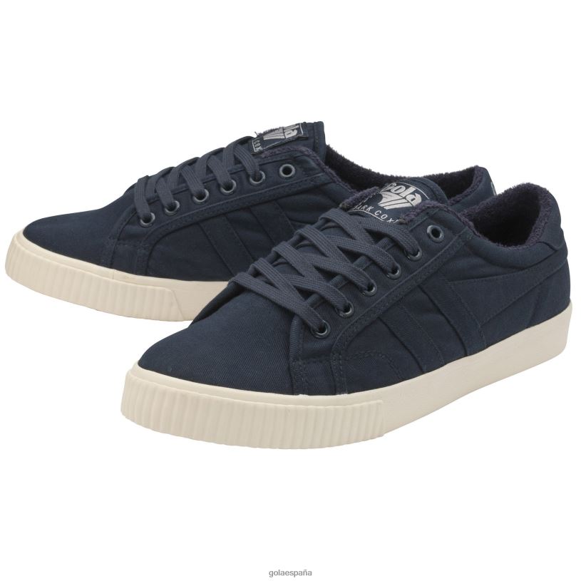 calzado V4PZL70 hombres Gola tenis clásicos veganos marca cox lavado zapatillas de deporte Armada