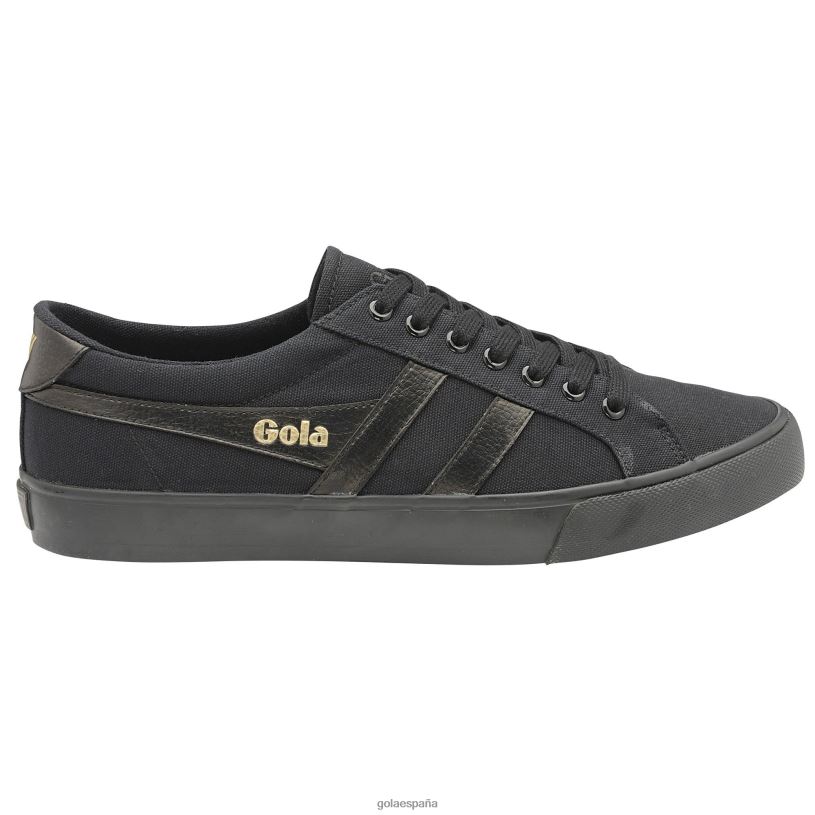 calzado V4PZL71 hombres Gola zapatillas veganas clásicas universitarias negro