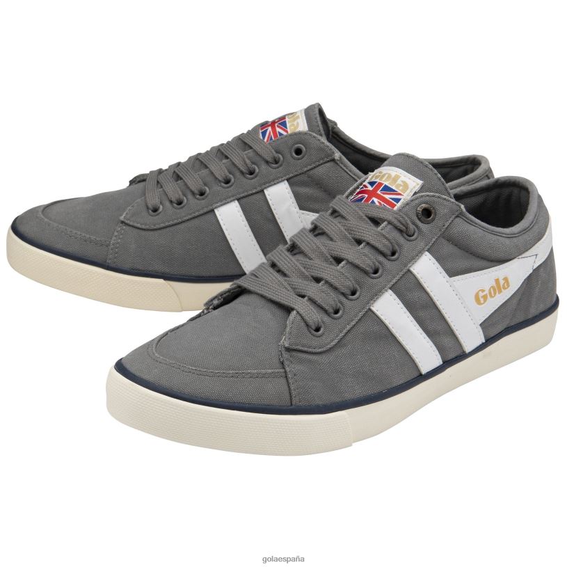 calzado V4PZL89 hombres Gola zapatillas veganas clásicas comet plimsoll 4 fresno/blanco/azul marino