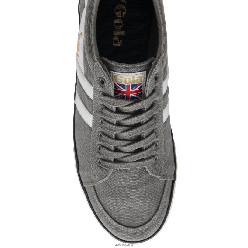 calzado V4PZL89 hombres Gola zapatillas veganas clásicas comet plimsoll 4 fresno/blanco/azul marino