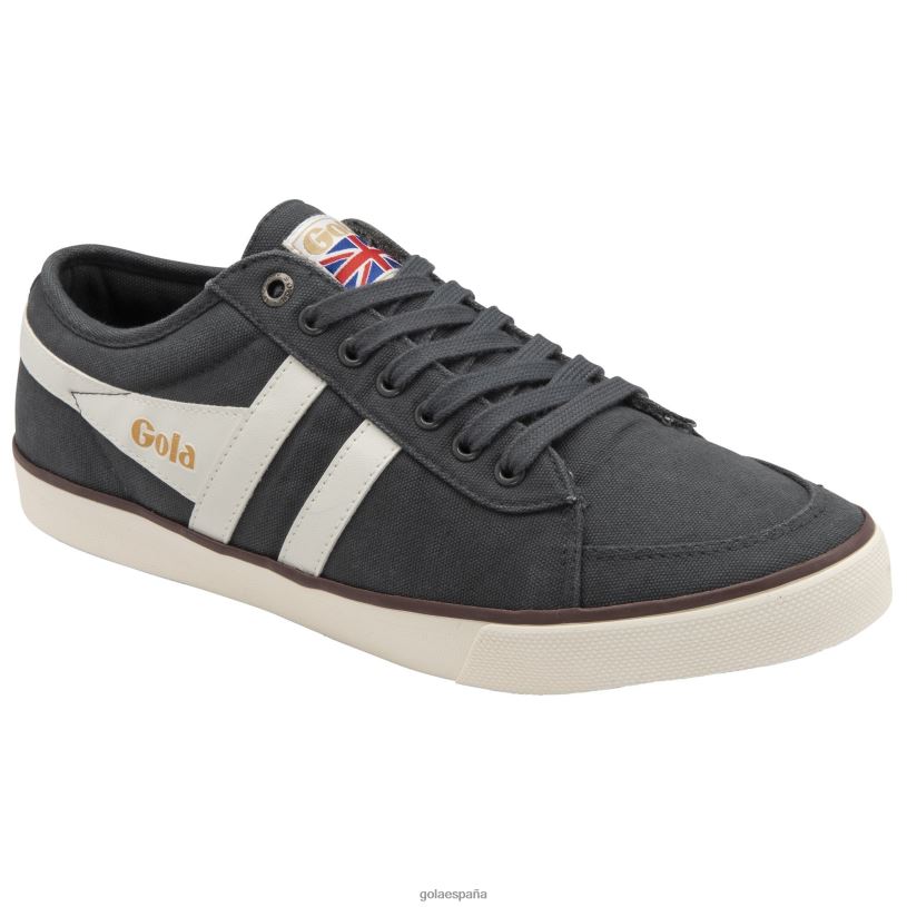 calzado V4PZL94 hombres Gola zapatillas veganas clásicas comet plimsoll 4 tormenta/blanco roto/burdeos