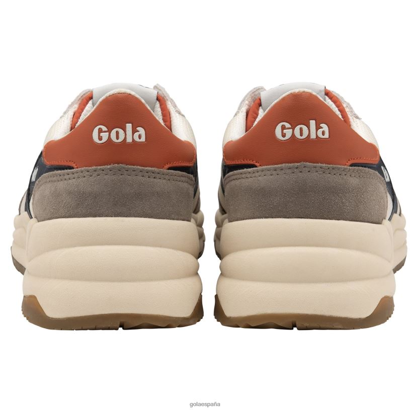 calzado V4PZL13 hombres Gola zapatillas júpiter clásicas blanco hueso/rinoceronte/azul marino