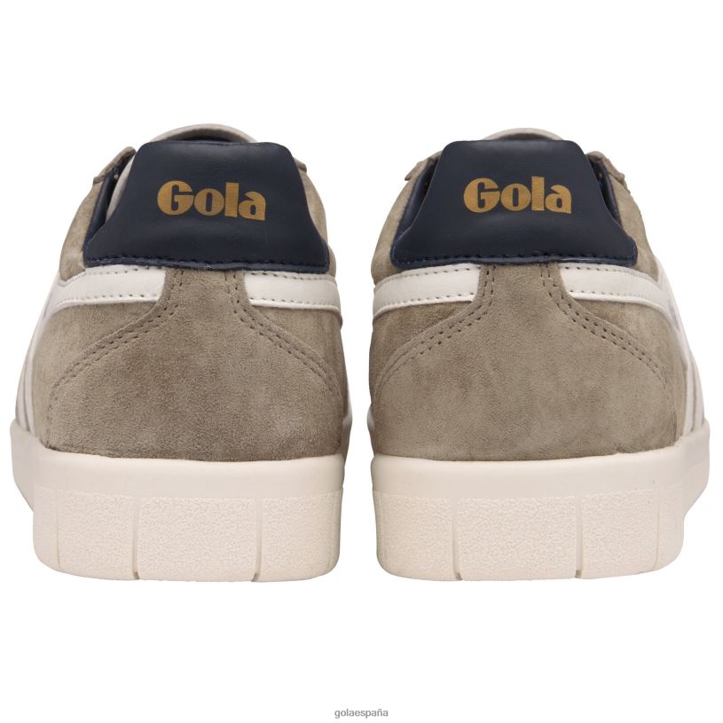 calzado V4PZL170 hombres Gola tenis clásicos de ante Hurricane rinoceronte/blanco roto/azul marino