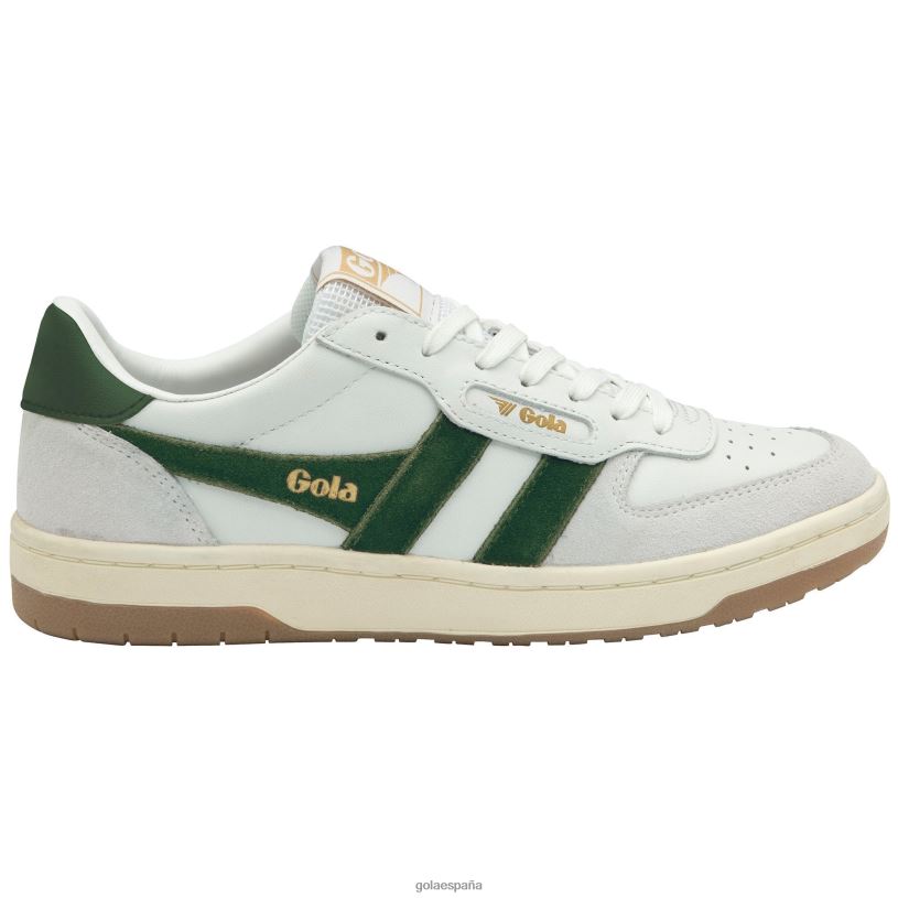 calzado V4PZL238 hombres Gola zapatillas clásicas halcón blanco/verde oscuro