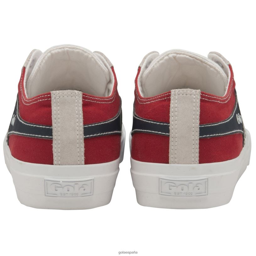 calzado V4PZL75 hombres Gola tenis classics quota ii rwb plimsoll blanco/rojo/azul marino