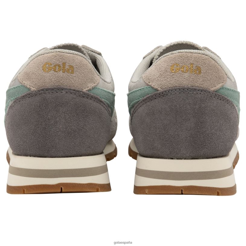 calzado V4PZL318 mujer Gola zapatillas clásicas daytona blaze plateado/verde niebla/gris pluma
