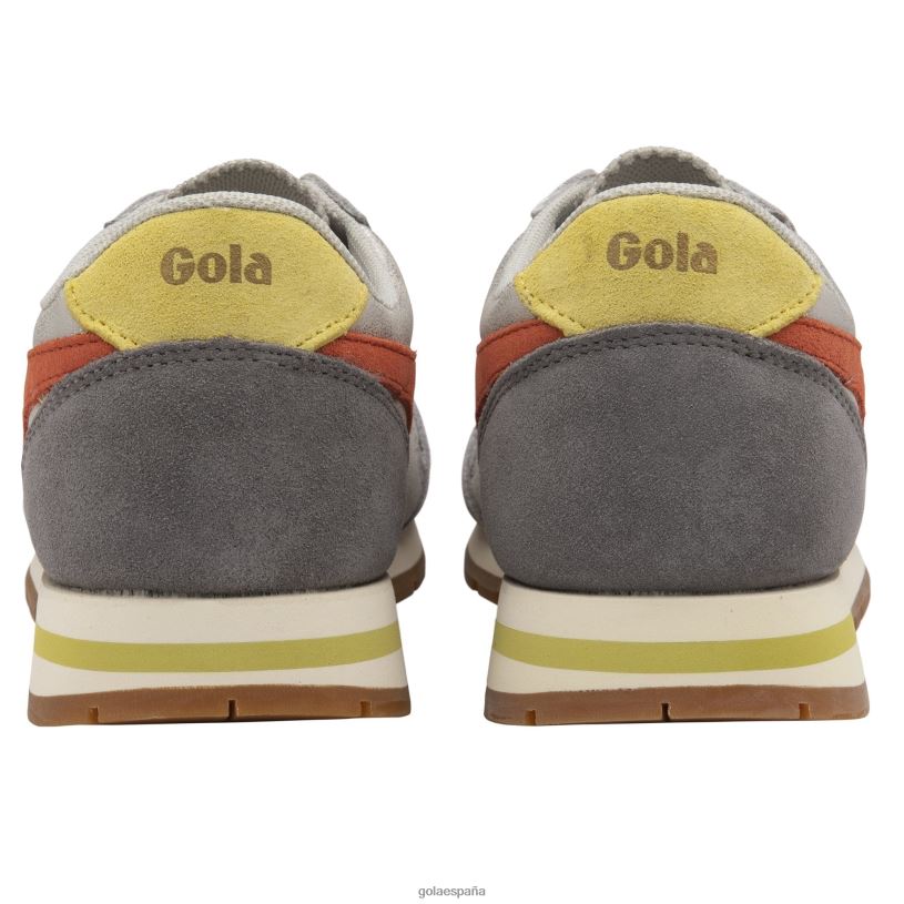 calzado V4PZL354 mujer Gola zapatillas clásicas daytona blaze plateado/coral caliente/protagonismo