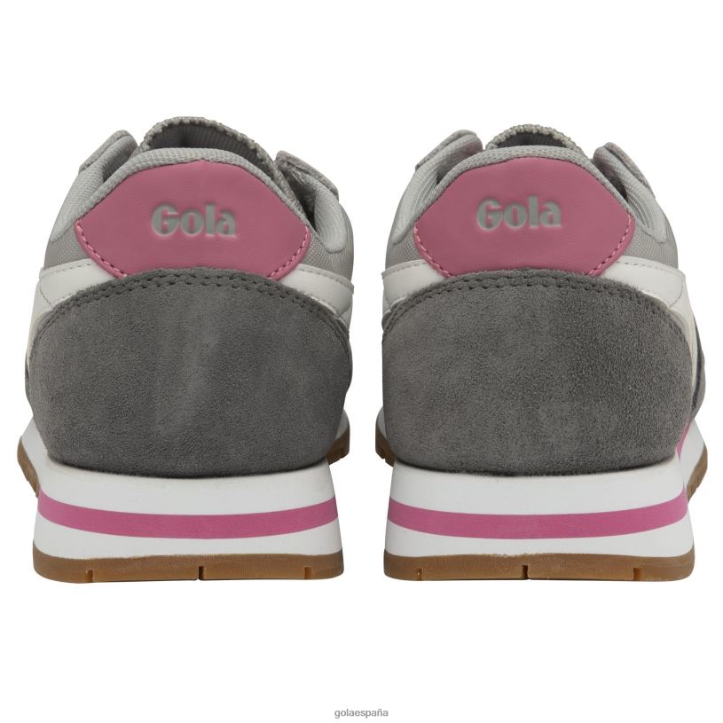 calzado V4PZL360 mujer Gola zapatillas clásicas daytona gris claro/blanco/rosa flúor