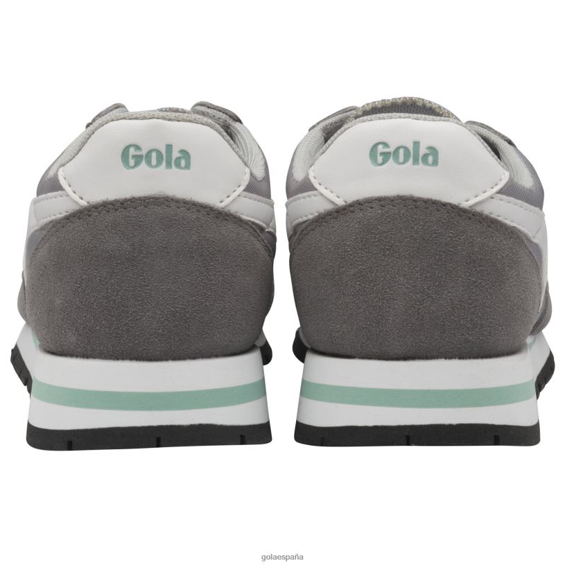 calzado V4PZL362 mujer Gola zapatillas clásicas daytona gris claro/ceniza/blanco