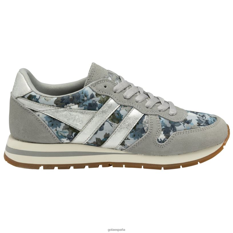 calzado V4PZL365 mujer Gola zapatillas clásicas daytona lbty cg gris claro/plata/multi