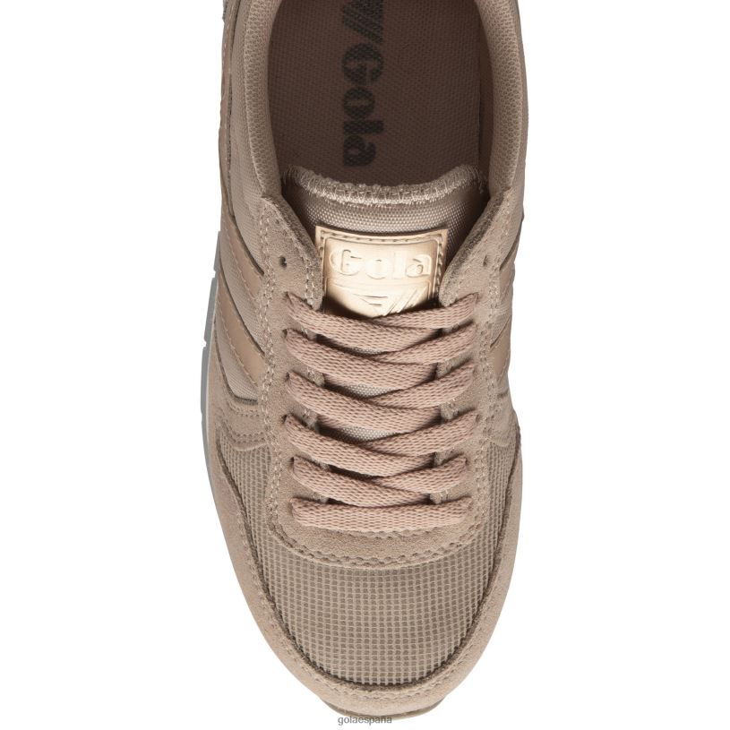 calzado V4PZL373 mujer Gola zapatillas clásicas daytona jungle rubor rosa/guepardo