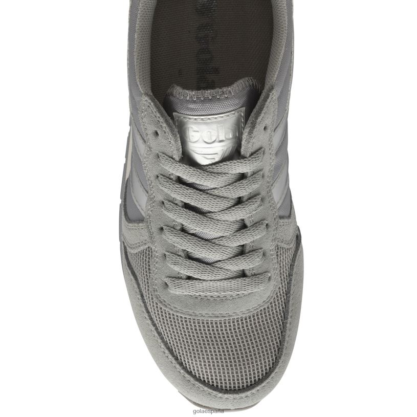 calzado V4PZL374 mujer Gola zapatillas clásicas daytona jungle gris claro/guepardo