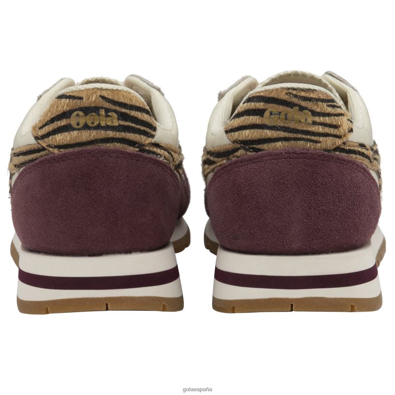 calzado V4PZL377 mujer Gola zapatillas clásicas safari daytona vino blanquecino/windsor