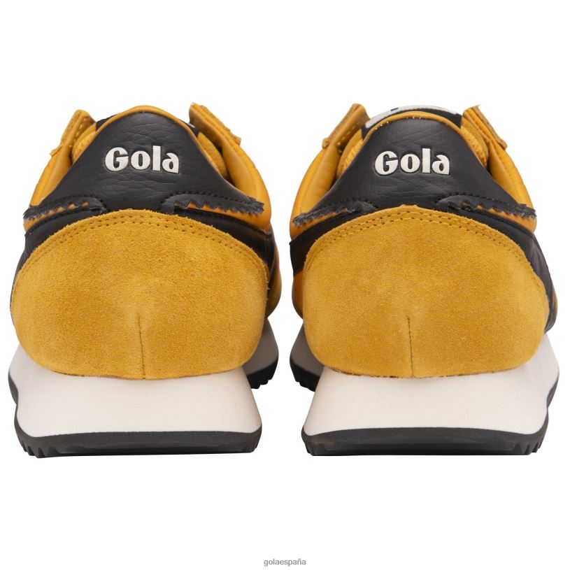 calzado V4PZL386 mujer Gola zapatillas clásicas boston '78 sol/negro