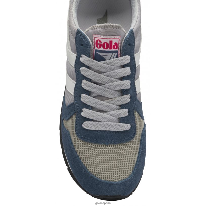 calzado V4PZL416 mujer Gola zapatillas clásicas daytona gris claro/báltico/blanco