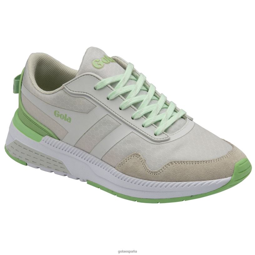 calzado V4PZL520 mujer Gola tenis atómicos de alto rendimiento blanco arcada/verde pátina