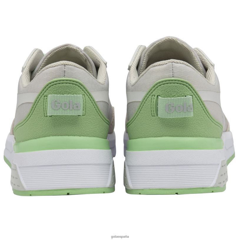 calzado V4PZL520 mujer Gola tenis atómicos de alto rendimiento blanco arcada/verde pátina