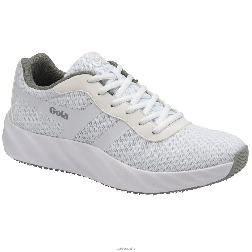 calzado V4PZL527 mujer Gola zapatillas draken de alto rendimiento gris blanco