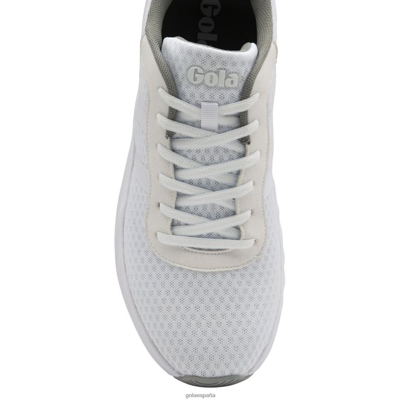calzado V4PZL527 mujer Gola zapatillas draken de alto rendimiento gris blanco