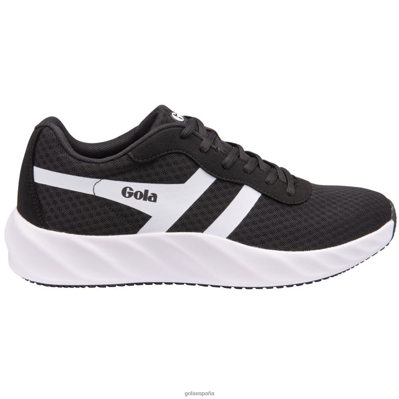 calzado V4PZL528 mujer Gola zapatillas draken de alto rendimiento blanco negro