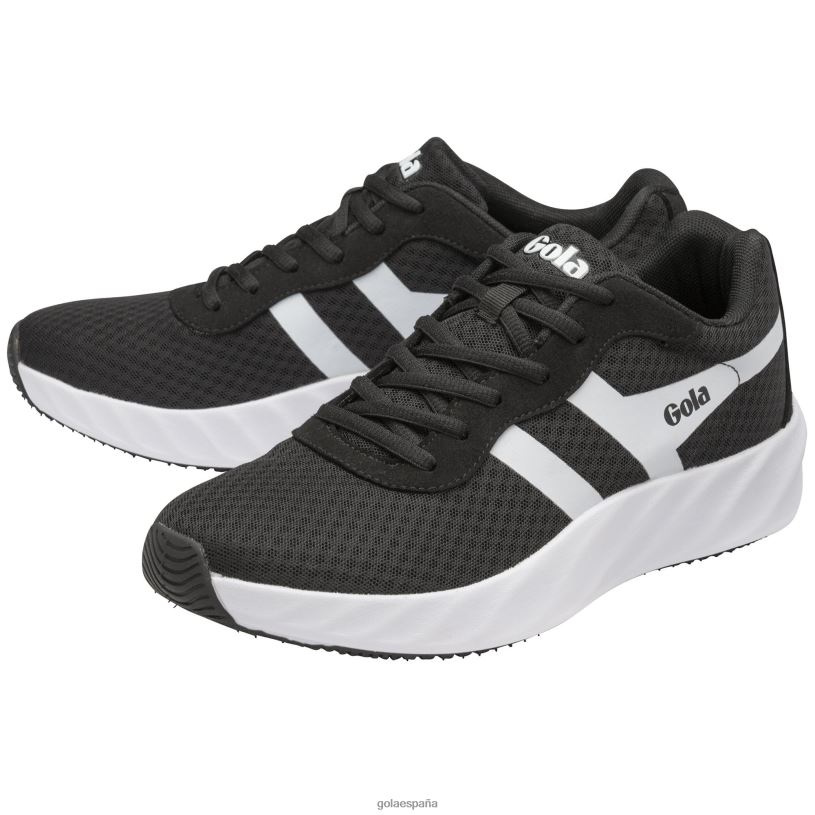 calzado V4PZL528 mujer Gola zapatillas draken de alto rendimiento blanco negro