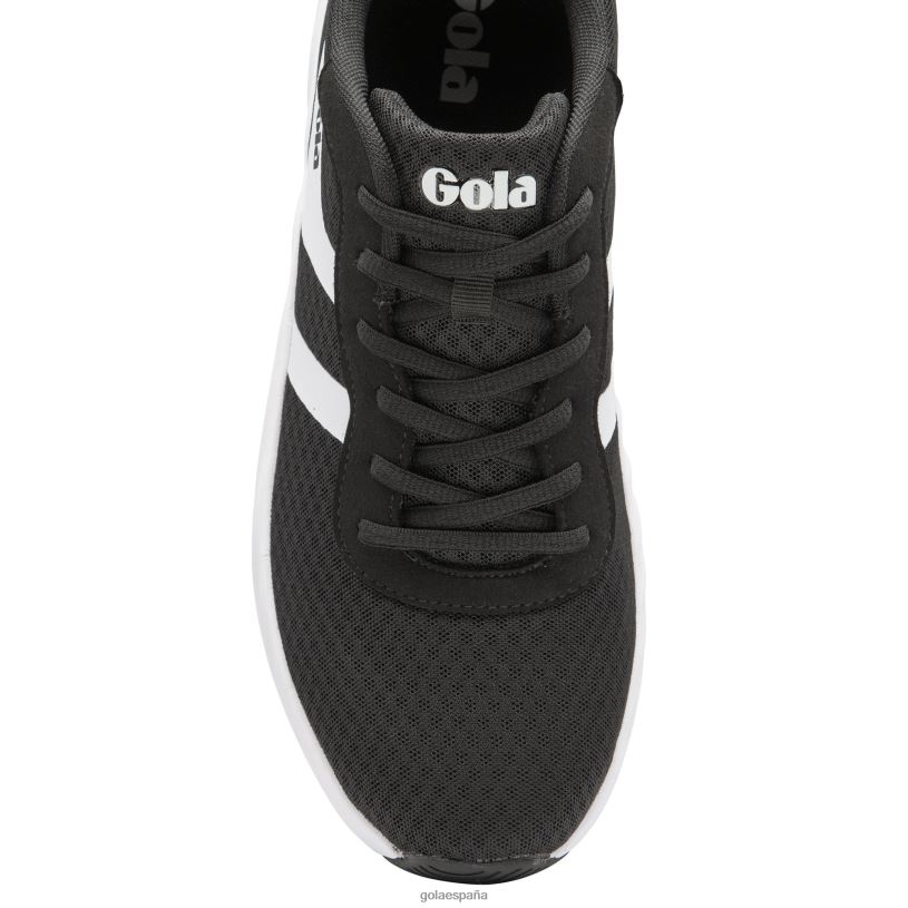 calzado V4PZL528 mujer Gola zapatillas draken de alto rendimiento blanco negro