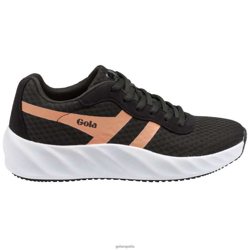calzado V4PZL529 mujer Gola zapatillas draken de alto rendimiento negro/coral