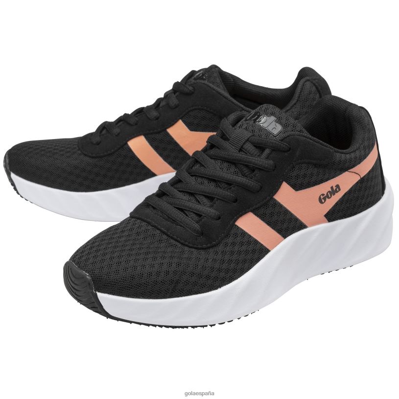 calzado V4PZL529 mujer Gola zapatillas draken de alto rendimiento negro/coral