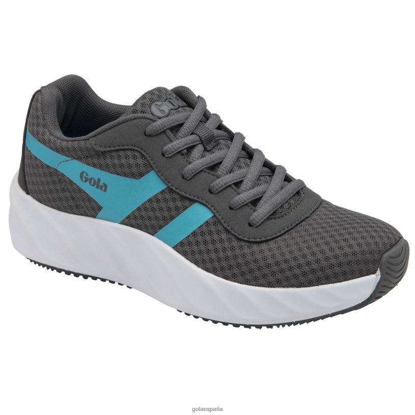 calzado V4PZL530 mujer Gola zapatillas draken de alto rendimiento carbón/verde azulado