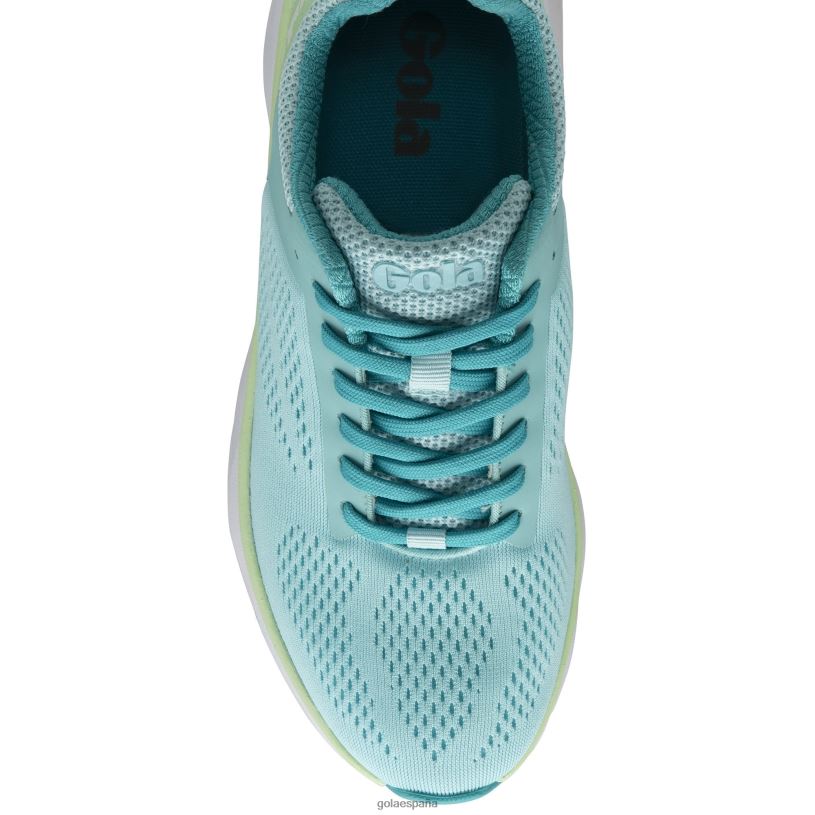calzado V4PZL531 mujer Gola zapatillas ultra speed de alto rendimiento aguamarina claro/verde pátina/verde azulado