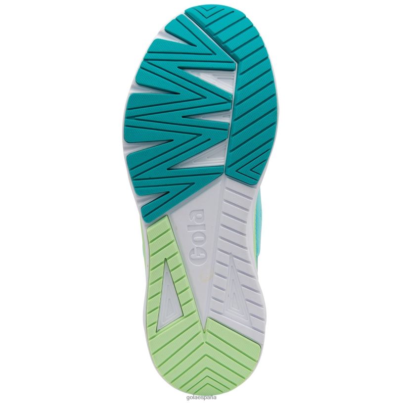 calzado V4PZL531 mujer Gola zapatillas ultra speed de alto rendimiento aguamarina claro/verde pátina/verde azulado