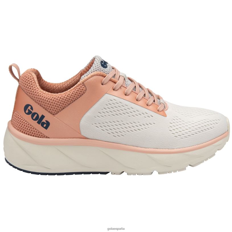 calzado V4PZL532 mujer Gola zapatillas ultra speed de alto rendimiento blanco arcada/rosa perla/azul marino