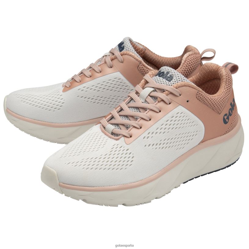 calzado V4PZL532 mujer Gola zapatillas ultra speed de alto rendimiento blanco arcada/rosa perla/azul marino