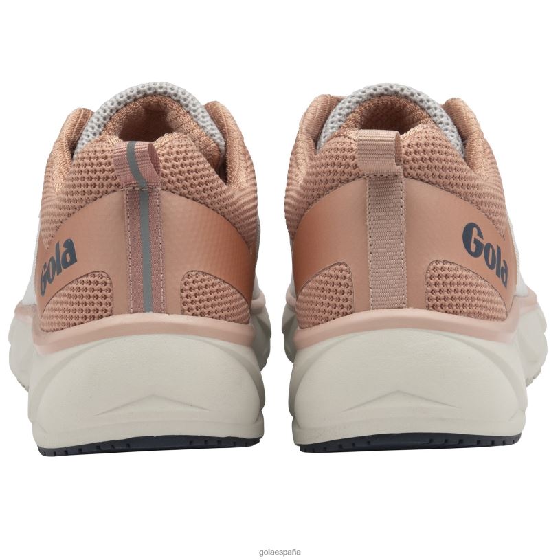 calzado V4PZL532 mujer Gola zapatillas ultra speed de alto rendimiento blanco arcada/rosa perla/azul marino