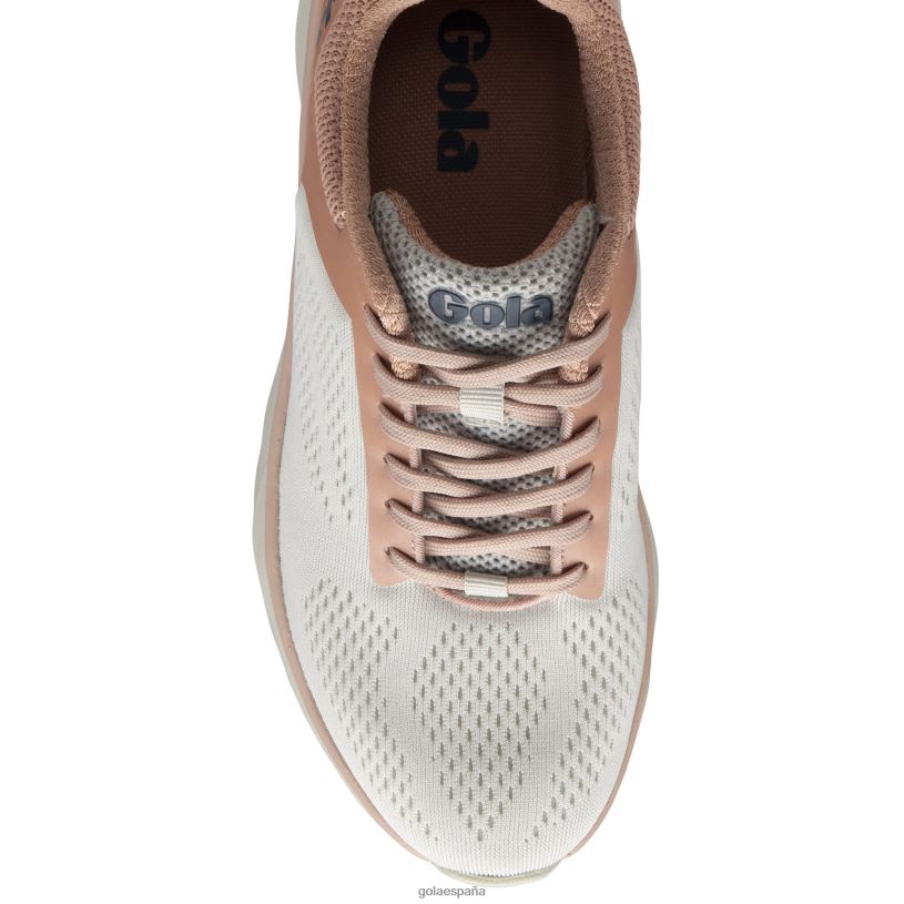 calzado V4PZL532 mujer Gola zapatillas ultra speed de alto rendimiento blanco arcada/rosa perla/azul marino