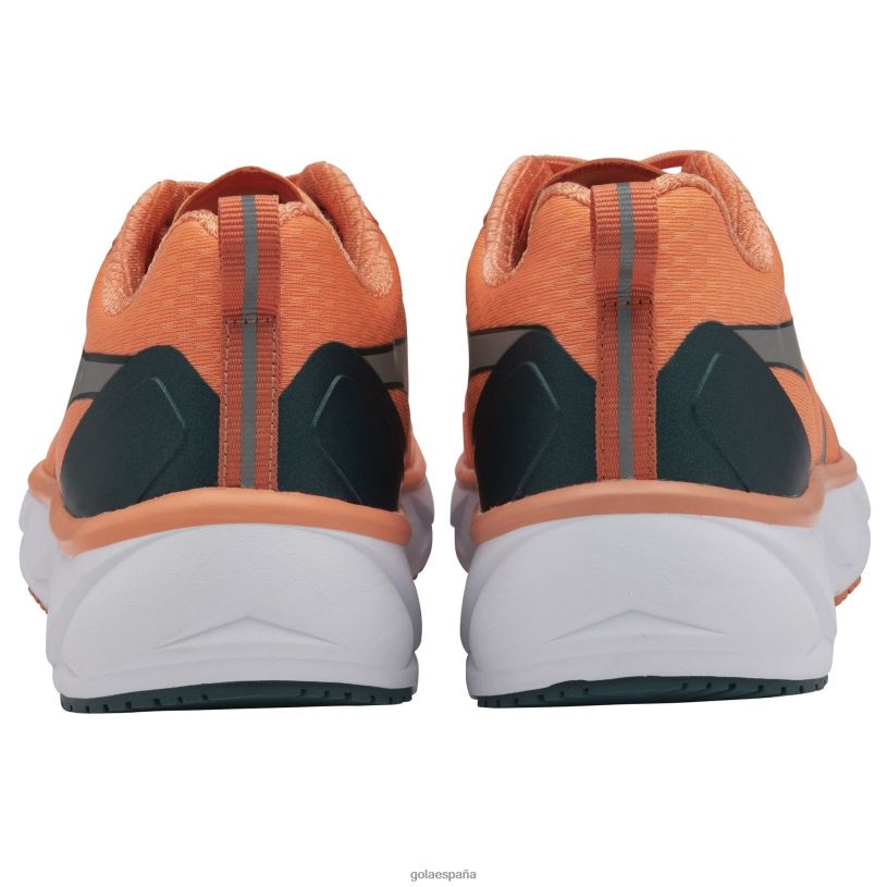 calzado V4PZL535 mujer Gola zapatillas deportivas Typhoon coral caliente/plata/báltico