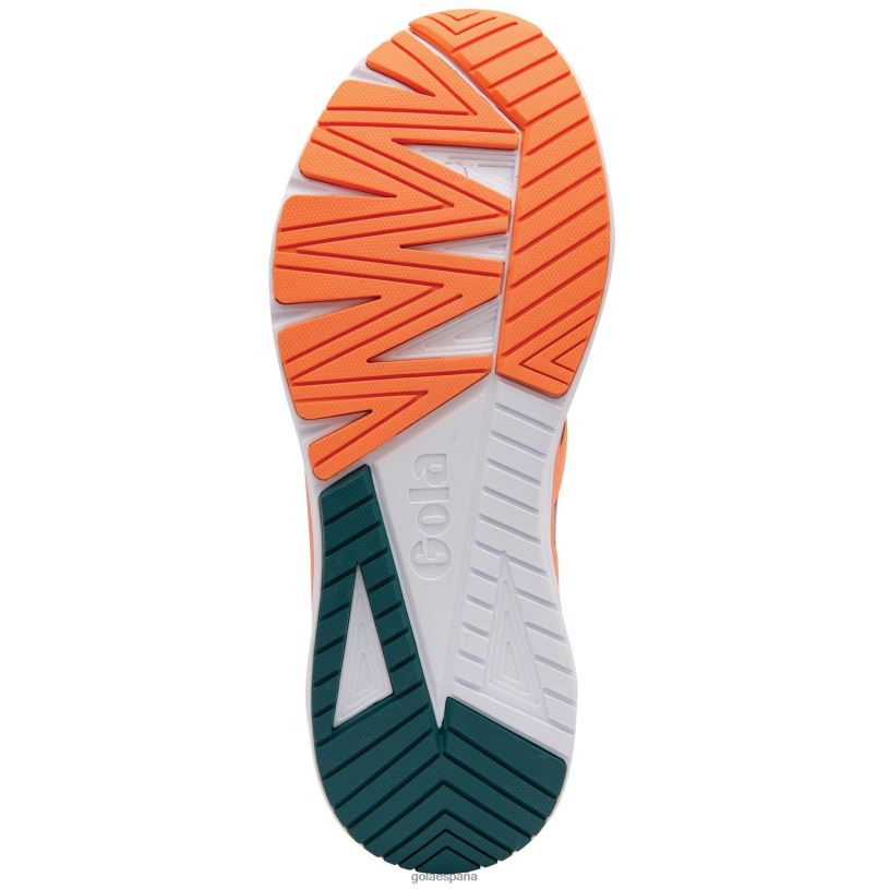 calzado V4PZL535 mujer Gola zapatillas deportivas Typhoon coral caliente/plata/báltico