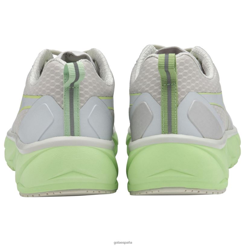 calzado V4PZL536 mujer Gola zapatillas deportivas Typhoon blanco arcada/verde pátina