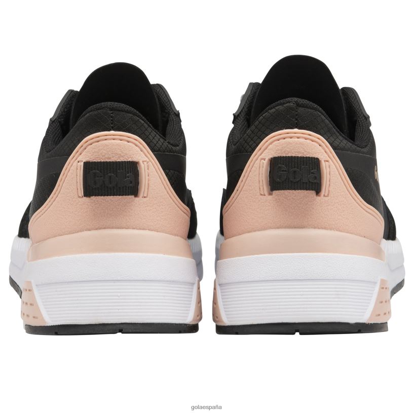 calzado V4PZL539 mujer Gola tenis atómicos de alto rendimiento negro/flor