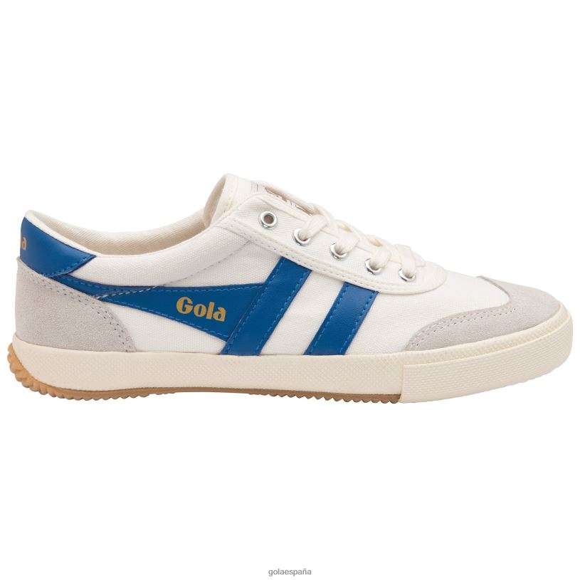 calzado V4PZL426 mujer Gola zapatillas clásicas de bádminton blanco hueso/zafiro