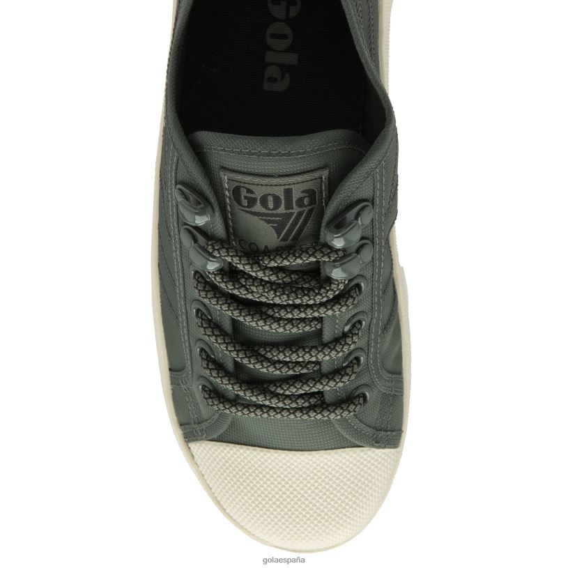 calzado V4PZL554 mujer Gola zapatillas clásicas de montaña con pico de montaña pizarra/blanco hueso