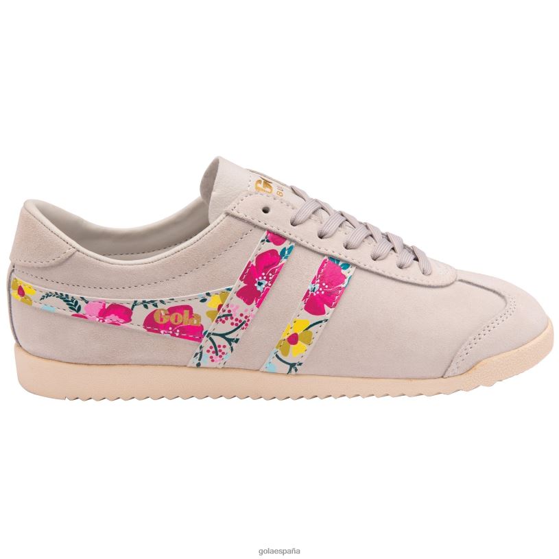 calzado V4PZL567 mujer Gola zapatillas clásicas con motivo floral blanco roto/multi