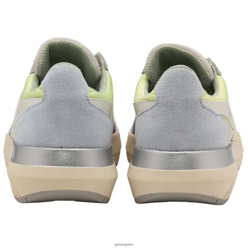 calzado V4PZL336 mujer Gola zapatillas clásicas de cuervo lirio/pátina verde/azul hielo