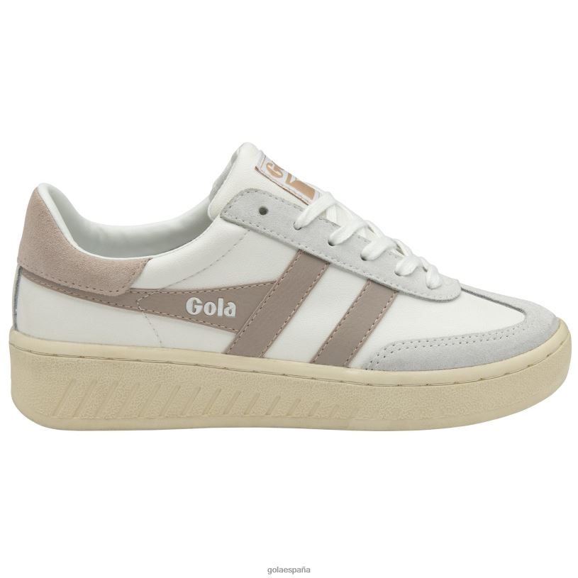 calzado V4PZL574 mujer Gola tenis clásicos dropshot blanco/flor