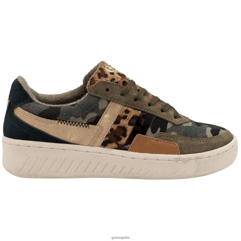 calzado V4PZL625 mujer Gola zapatillas clásicas grandslam mode camuflaje/leopardo/multi