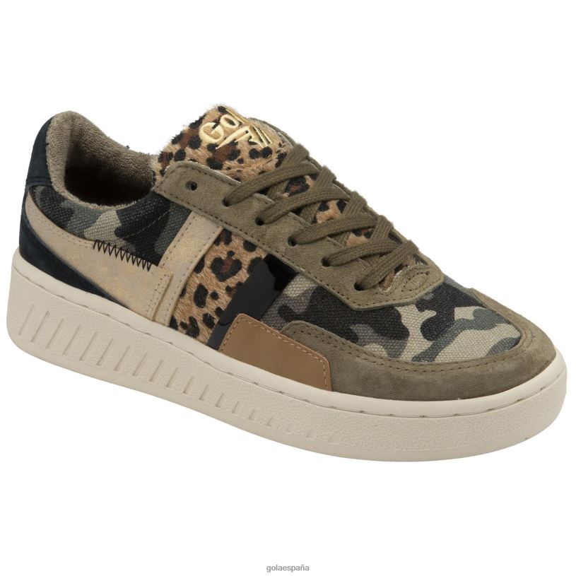 calzado V4PZL625 mujer Gola zapatillas clásicas grandslam mode camuflaje/leopardo/multi
