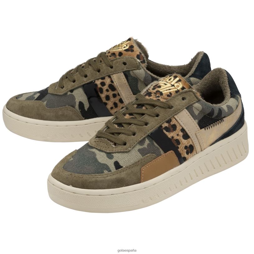 calzado V4PZL625 mujer Gola zapatillas clásicas grandslam mode camuflaje/leopardo/multi