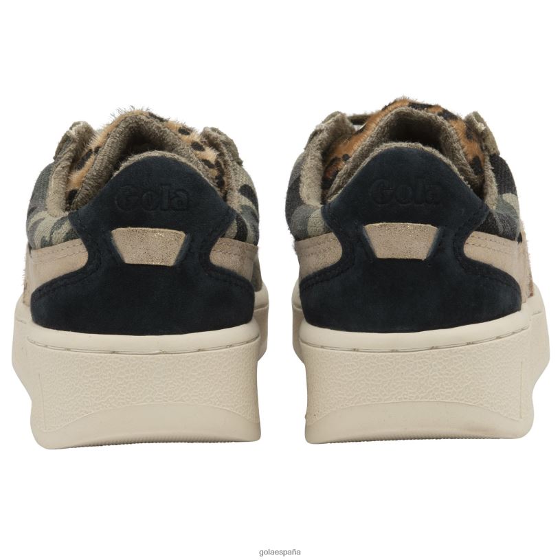 calzado V4PZL625 mujer Gola zapatillas clásicas grandslam mode camuflaje/leopardo/multi