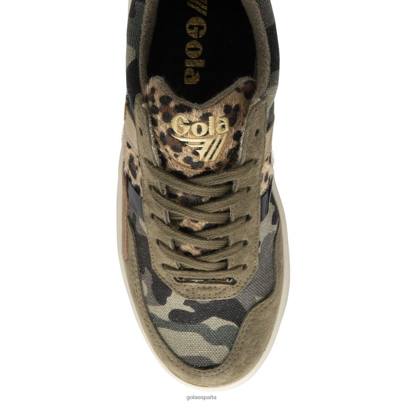 calzado V4PZL625 mujer Gola zapatillas clásicas grandslam mode camuflaje/leopardo/multi