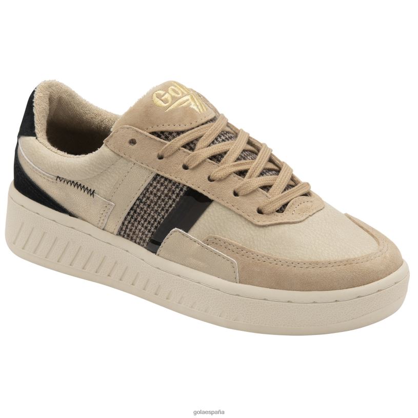 calzado V4PZL650 mujer Gola zapatillas clásicas grandslam mode avena/tweed/multi